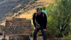 Envió mensaje tras accidente: Intenso operativo de búsqueda por excursionista extraviado en Quebrada de Macul