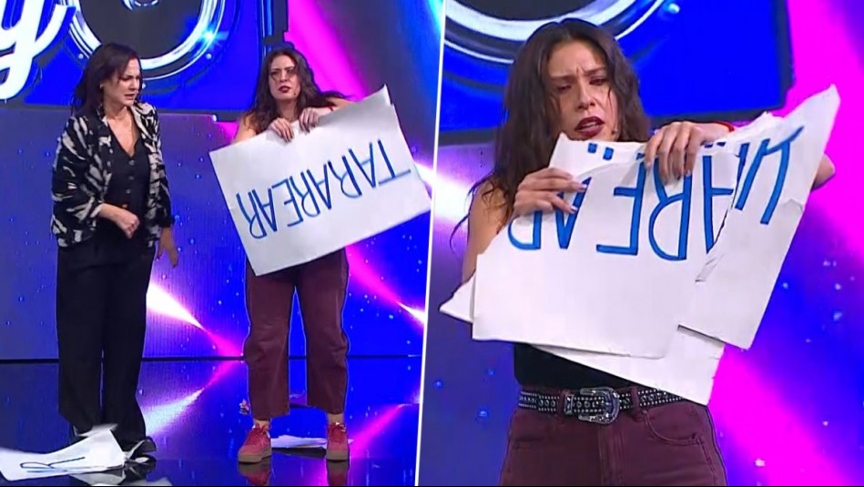 Cote Quintanilla pierde la paciencia y rompe los carteles de 'Tírame la pista' en Dale Play