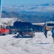 Mira acá el video que muestra a turista perdiendo el control en Farellones.