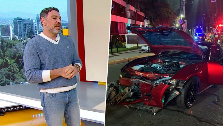 'La fractura es múltiple': Neme revela estado de salud de motociclista tras accidente en Las Condes