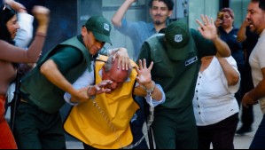 ¡Lo lincharon fuera del tribunal! Luis Emilio debió refugiarse ante la furia de la gente en EJDO