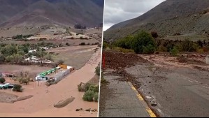 Así quedó El Tránsito tras aluvión: Localidad terminó completamente inundada