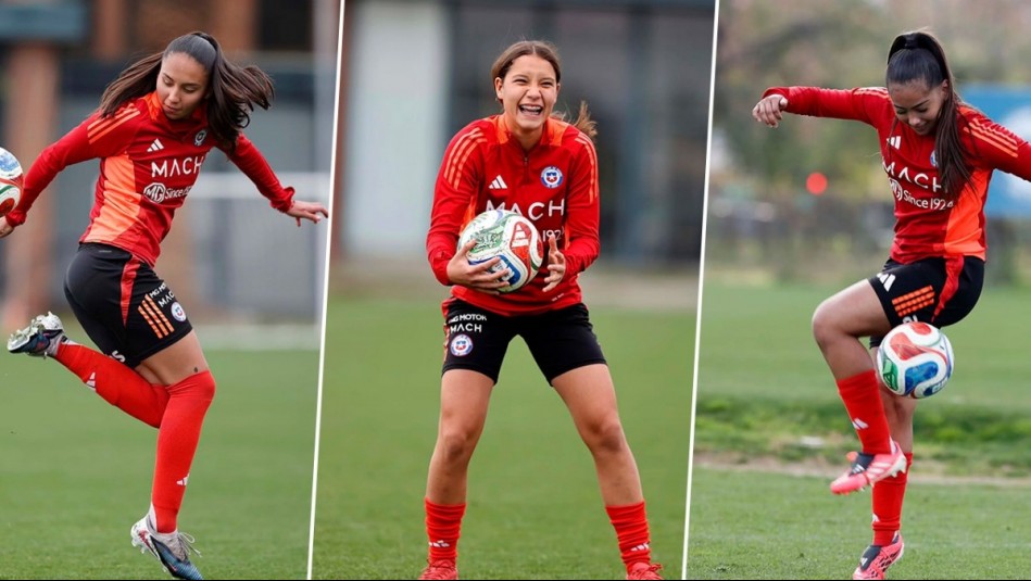 Mega 2 transmitirá los tres amistosos de La Roja Femenina Sub-17 en Estados Unidos