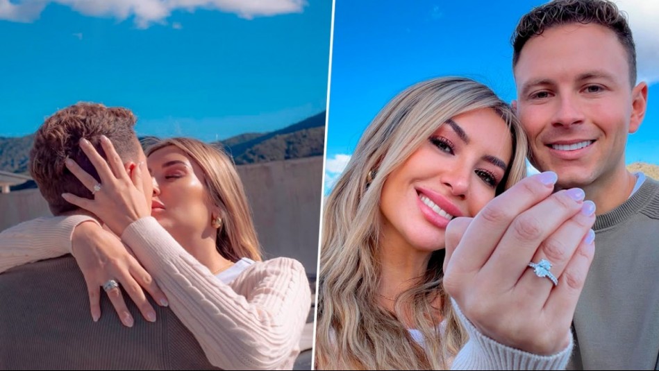 Camila Andrade compartió inédito video del momento en que Jorge Yunge le pidió matrimonio