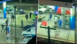 Por pedir mover auto: Clientas atacan con armas blancas y fierros a trabajadores de bencinera en La Cisterna
