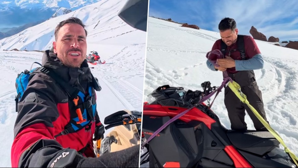 'Épico': Pangal Andrade concreta un nuevo rescate en la cordillera tras vivir compleja experiencia