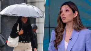 Se acerca una semana lluviosa: Meteoróloga de Megatiempo anuncia varios días de precipitaciones en Santiago