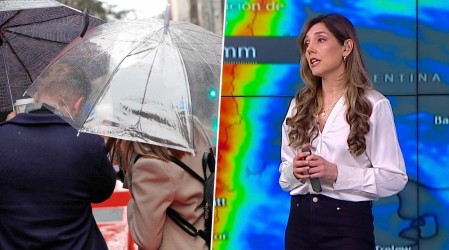 "Va a dejar harta agua": Meteróloga de Mega advierte por lluvias que acumularían hasta 200 mm esta semana