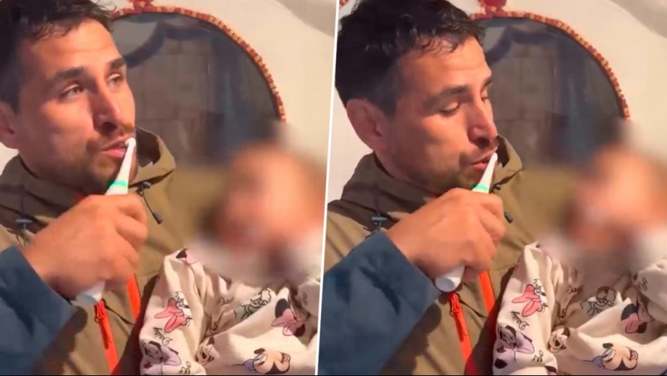 'Ella no tiene dientes, pero se cepilla': Meli Noto comparte tierno momento de Pangal Andrade y su hija Alanna