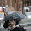 Conoce acá a qué hora se intensificará la lluvia este miércoles en Santiago.