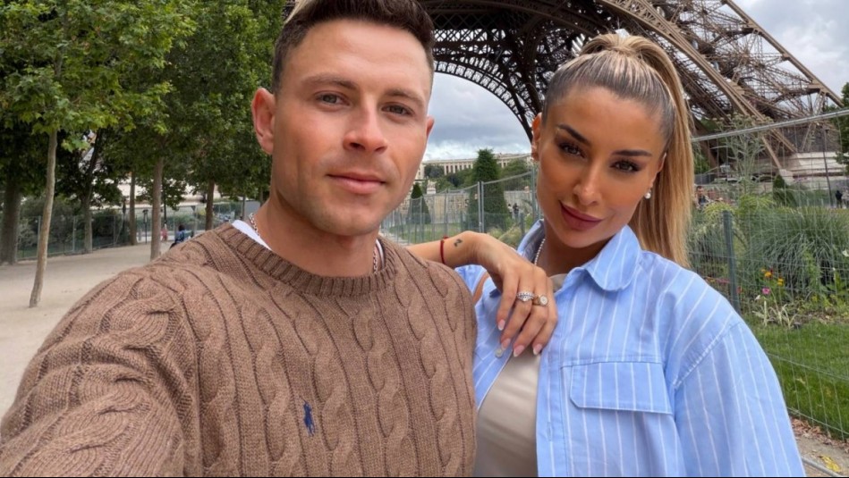 'Amo las viñas, soy fan': El especial paseo de Camila Andrade y su prometido en Valparaíso