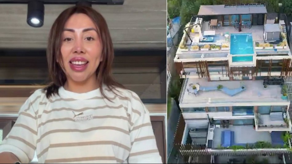 'Bañados en oro': Naya Fácil presume la brillante primera adquisición para su nuevo penthouse