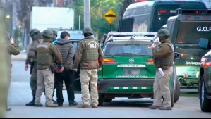 Detienen a sospechoso por asesinato de carabinero de franco en Renca