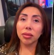 Naya Fácil reveló en sus historias de Instagram que el auto de su pololo, Aarón Collao, fue vandalizado mientras estaban en un evento en el Teatro Caupolicán.