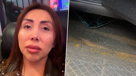 "Es una lata, pero no pasó a mayores": Auto del pololo de Naya Fácil fue vandalizado la noche de este viernes