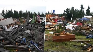Al menos tres casas totalmente destruidas: Las impactantes imágenes que dejó brote tornádico en Yungay