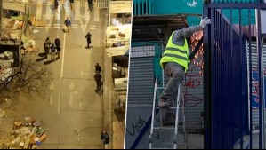Nueva intervención en barrio Meiggs: Retiran estructuras irregulares e instalan nuevas rejas perimetrales