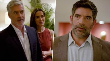"¿Por qué estás tan raro?": Samuel tuvo incómoda reacción al saludar a Antonio y Clara en La Baronesa