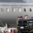 Revisa acá el momento en que el Presidente Javier Milei aterrizó en Chile.