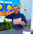 Revive acá la paya de Alejandro Sepúlveda donde habló sobre la probabilidad de lluvias para Fiestas Patrias en Santiago.