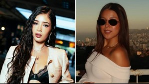 Con looks totalmente opuestos: Ignacia Antonia y Katteyes posan juntas durante exclusivo evento