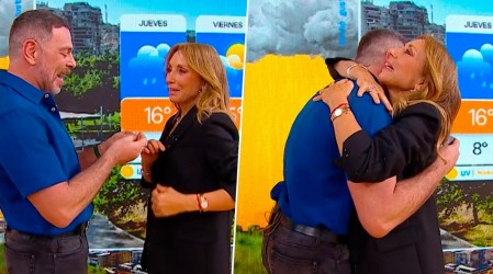 "Como no gané...": Neme sorprende a Karen Doggenweiler con tierno regalo por Fiestas Patrias