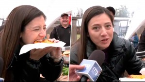 ¿Picó o no picó? Darynka Marcic acepta desafío y se atreve a probar picante pebre durante despacho en Peñaflor