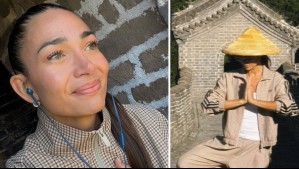 'Imaginé caminar contigo': Lisandra Silva cumple el sueño de su padre en la Gran Muralla China