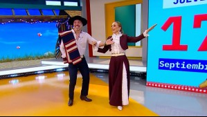 Con looks dieciocheros y un recado a ministro Quiroz: Karen y Neme comenzaron a celebrar las Fiestas Patrias