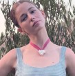 Mariana Di Girolamo asistió al Festival de Cine de Toronto con un romántico vestido largo de la casa de moda Christian Dior.