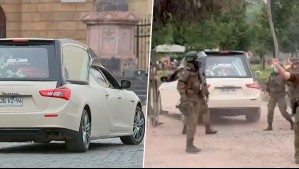 Con fuerte contingente policial: Así fue el funeral express de 'El Poroto'