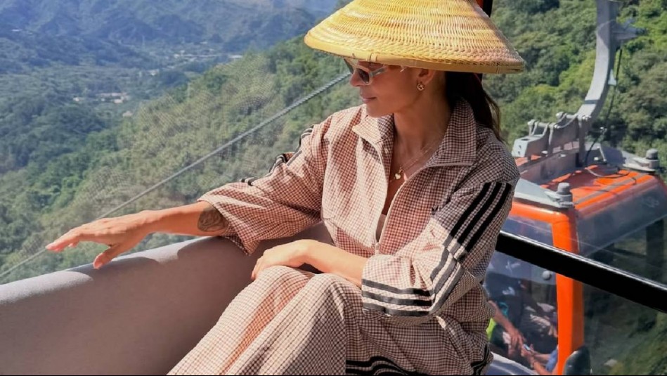 Para refrescar su rostro y consentirse: Lisandra Silva hace una pausa en sus duros entrenamientos en China