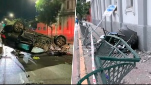 Trasladaban a un hombre baleado: Cuatro personas terminan heridas tras choque de alta energía en San Miguel