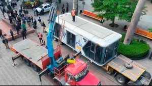 Instalan nuevo módulo de vigilancia en Plaza de Armas: Tendrá cámaras y atención 24/7