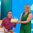 Alejandro Sepúlveda vivió un especial cumpleaños este jueves en Mucho Gusto.