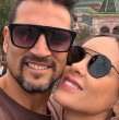 Antes de volver a Miami desde Rusia, Maura Rivera y Mark González hicieron una escala de 18 horas en Dubái, donde tuvieron que salir de compras por un pequeño inconveniente con su equipaje.