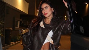 Con llamativas botas rojas: Sonia Isaza crea un outfit de alto impacto para ir a cenar con Arturo Vidal