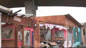 Comienza desalojo y demolición de campamento en Maipú donde fue encontrado cuerpo de Ronald Ojeda