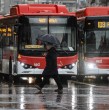 Conoce acá a qué hora se lloverá con mayor fuerza en Santiago.