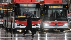 ¿A qué hora lloverá con más fuerza en Santiago? La capital podría superar los 40 mm de agua caída