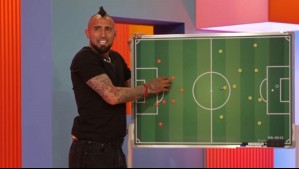 Arturo Vidal en su react: Con pizarra al estilo Bonvallet deja mensaje sobre el 'talento joven'