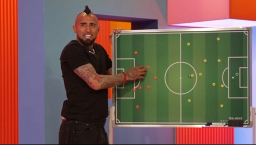 Arturo Vidal en su react: Con pizarra al estilo Bonvallet deja mensaje sobre el 'talento joven'
