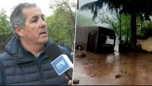 'Para mí es un héroe': El relato del hombre que socorrió al conductor del bus RED arrastrado por el aluvión