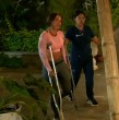 En el capítulo 74 de Volverías con tu ex? 2, Noelia Márquez retornó a la casona luego de sufrir una dolorosa lesión en la competencia de parejas.