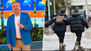 'Esta proyección es histórica': Jaime Leyton advierte por lluvias, tormentas eléctricas y granizos en Santiago