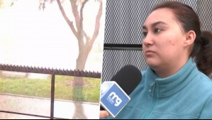 'Vi las chispas': El impactante relato tras caída de rayo sobre poste eléctrico en La Pintana