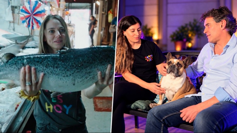 Mariana Derderían en De Paseo y Sebastián Jiménez en Mi humano y yo