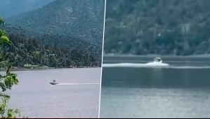 Polémica en Laguna Aculeo: Denuncian presencia de motos de agua y lanchas en el humedal