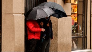 Lluvia y tormentas eléctricas en Santiago: ¿A qué hora comienzan las precipitaciones este lunes en la capital?
