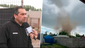 'Cerré los ojos y me encomendé a Dios': El dramático relato de exjugador de O'Higgins afectado por tornado